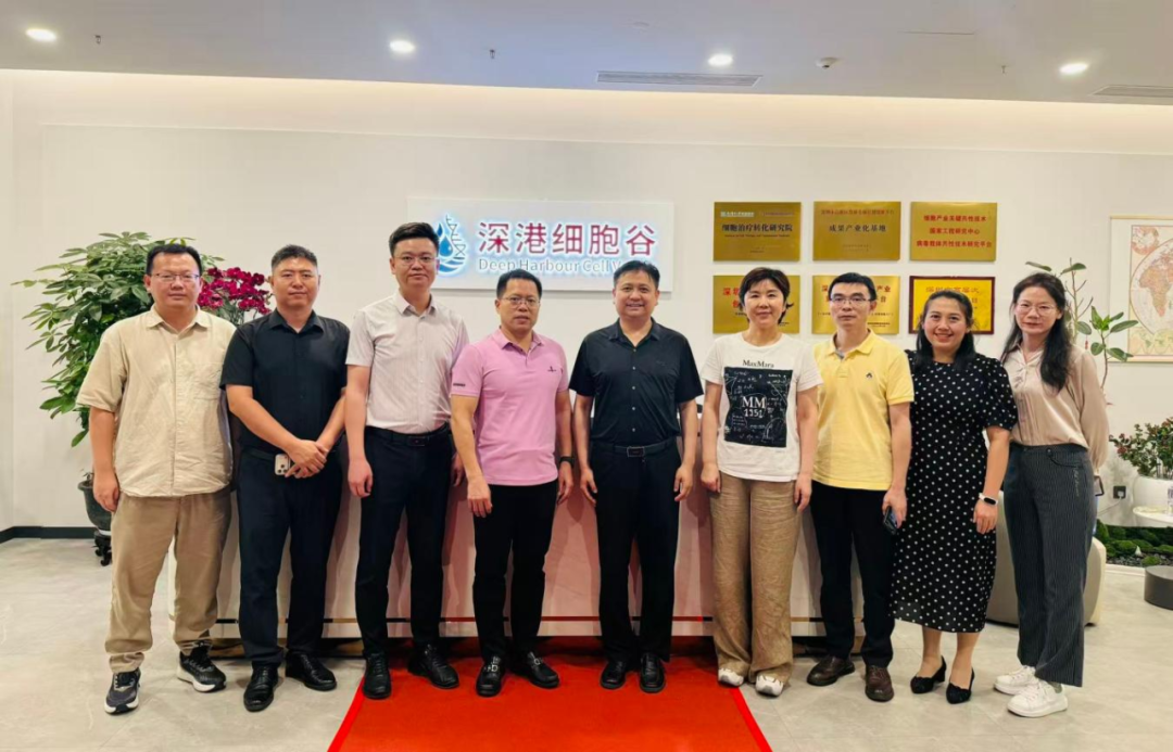 方盛制药高管一行莅临深港K8凯发(中国)研讨合作